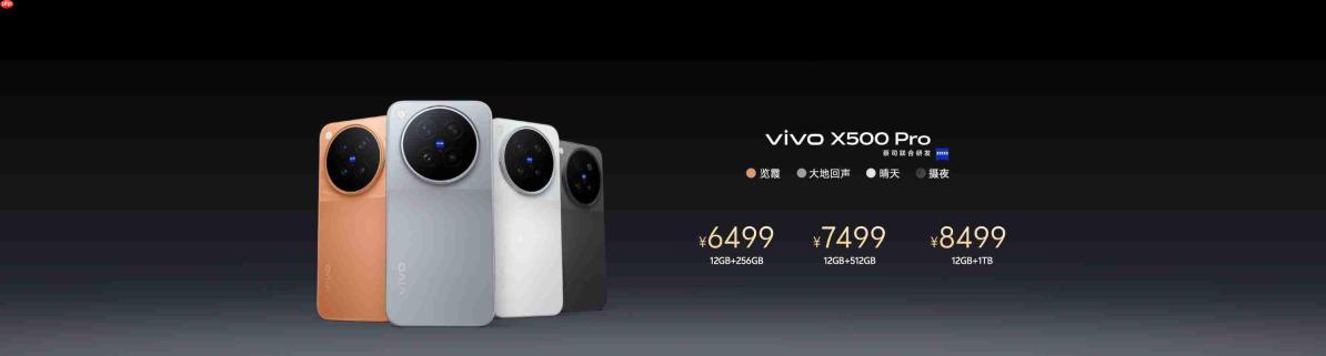 动态影像新战略开篇之作 vivo X500系列影像旗舰新品正式发布