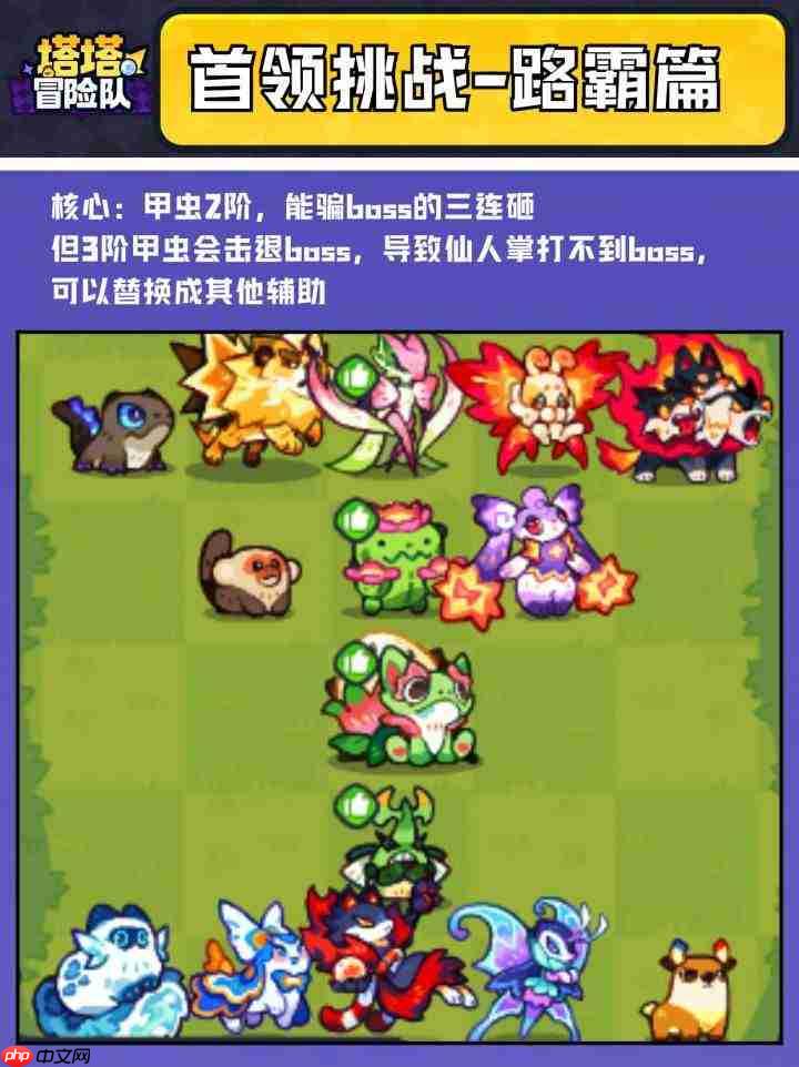 塔塔冒险队首领挑战的优选阵容搭配与推荐