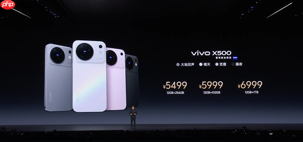vivo X500系列发布 首发联发科天玑9600 Pro 5499元起