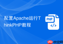 配置apache运行thinkphp教程