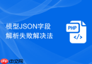 模型json字段解析失败解决法