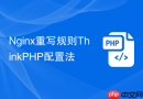 nginx重写规则thinkphp配置法