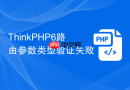 thinkphp6路由参数类型验证失败
