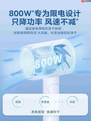 学生党宿舍吹风机：先看功率再挑护发