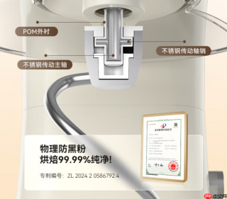 凯度厨师机小磐石0黑粉专利,重新定义家用厨师机安全防护新标准
