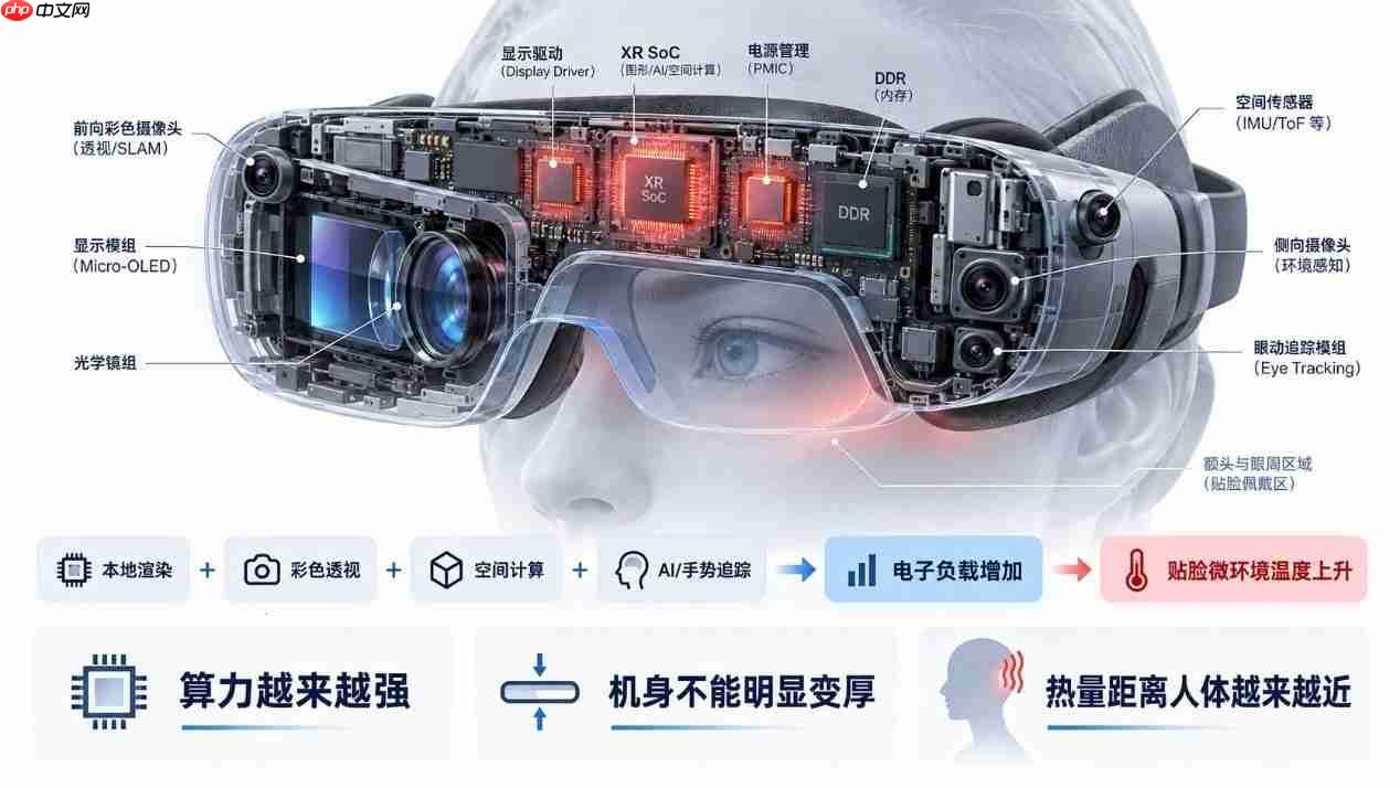 头显算力提升带来佩戴区温升，汉得利0.7mm压电风扇把主动气流带进狭小机身