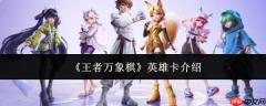 王者万象棋英雄卡有哪些及介绍