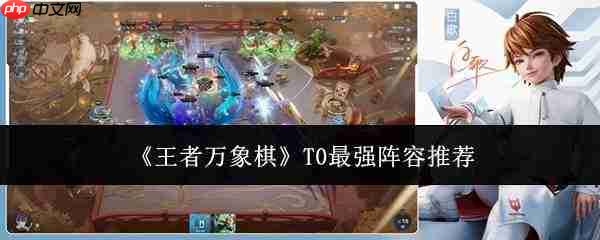 王者万象棋t0顶级阵容有哪些?t0最强阵容推荐