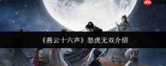 燕云十六声中的怒虎无双是什么?怒虎无双详解