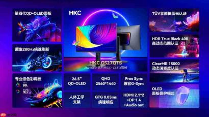 家用办公显示屏推荐：三款QD-OLED机型怎么选
