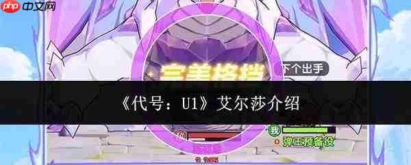 代号u1的艾尔莎表现如何及介绍