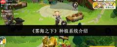 雾海之下种植系统介绍概览
