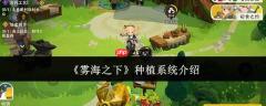 雾海之下种植系统介绍概览