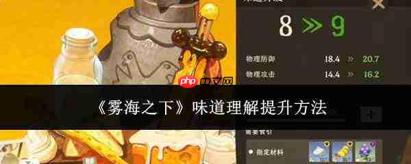 雾海之下:如何提升味道理解及提升方法
