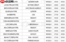 机电一体化技术专业大学排名