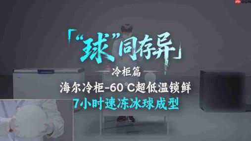 冻肉发柴营养流失?一颗冰球见证海尔冷柜速冻锁鲜