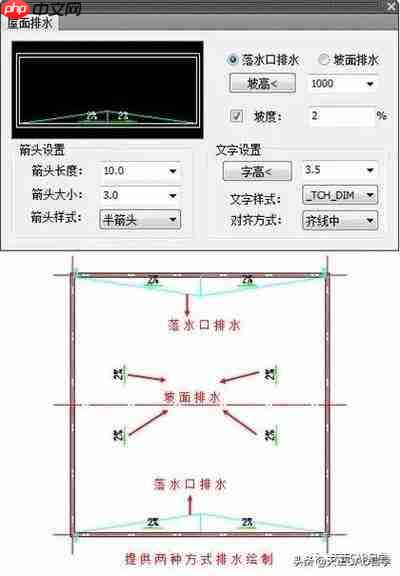 天正暖通怎么绘制水管坡度设置给排水管线角度