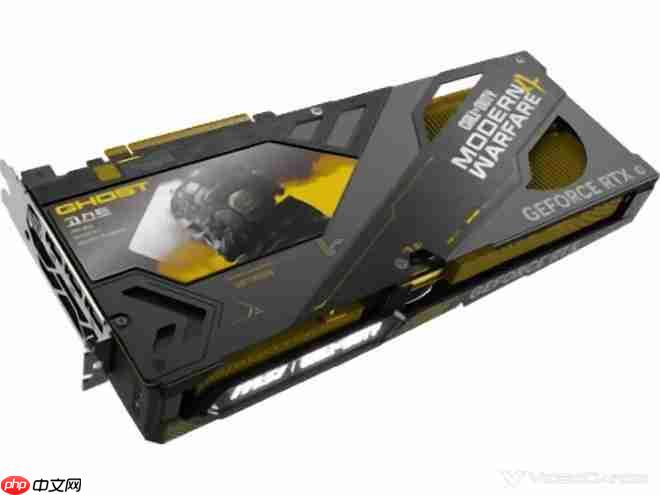 颜值拉满!微星推出COD现代战争4联名限量RTX5080显卡
