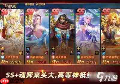 斗罗大陆传承高效刷图队阵容怎么搭配