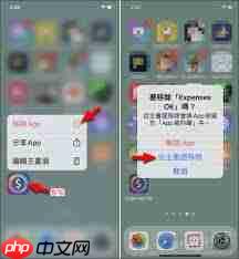怎么在iPhone取消App