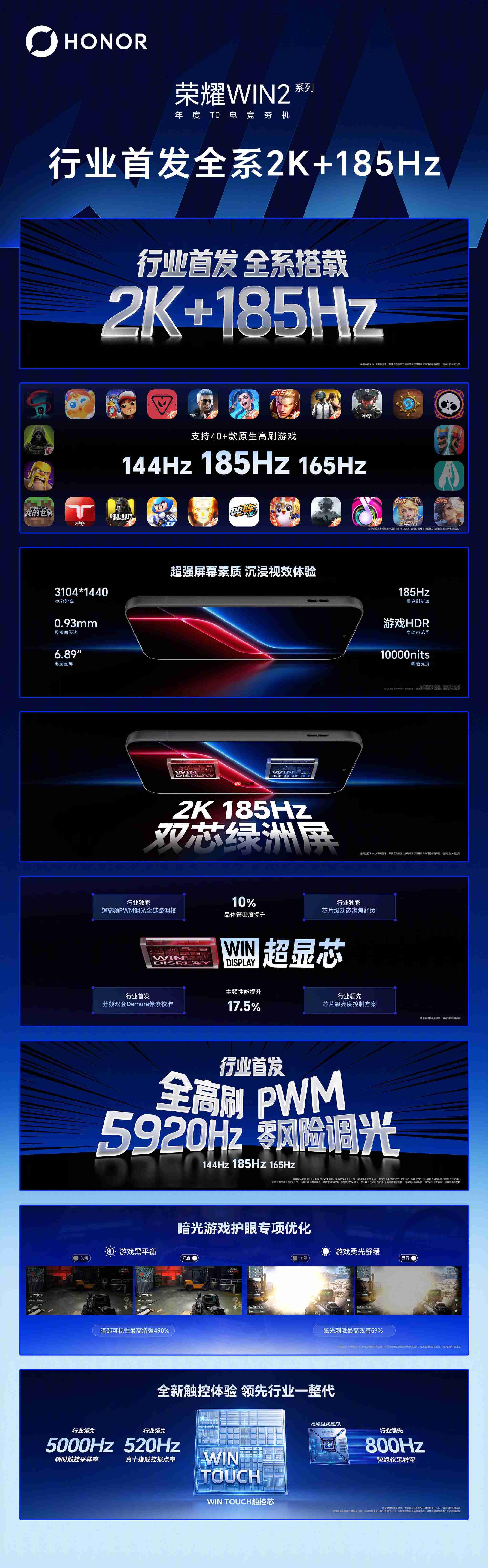 荣耀WIN2电竞手机发布 内置双风扇主动散热 4999元起