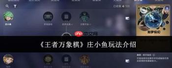 王者万象棋中庄小鱼玩法攻略详解