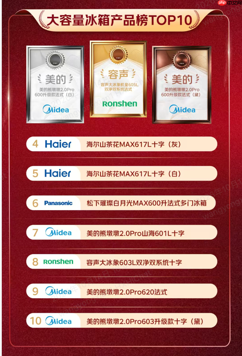 容声双雄登顶双·11首轮产品榜 “大冷冻”与“洁净冰”双线出击