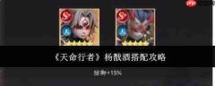 天命行者杨戬酒搭配指南与攻略