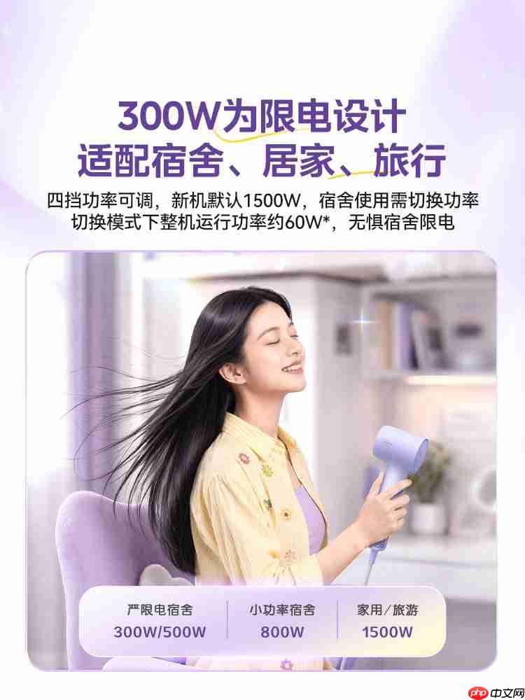 2026学生党宿舍吹风机怎么选不跳闸