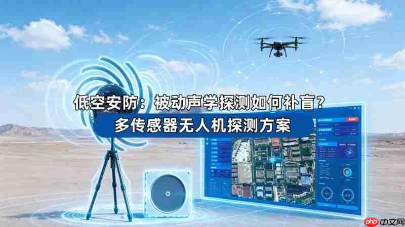 低空经济下的安防技术:被动声学探测如何实现多源协同补盲?