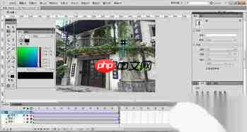 Flash怎么制作倒影效果