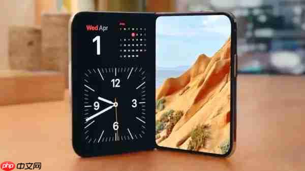 苹果iPhone Duo六种使用模式解析 全靠铰链角度自动切换