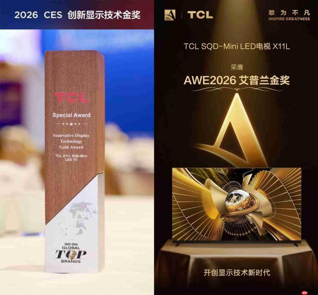 TCLX11L入选《时代》2026年度最佳发明，SQD-MiniLED再获国际认可