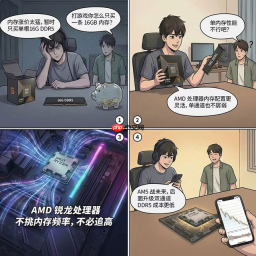双十一战未来装机：AMD 锐龙5 9600X搭配单通道DDR5内存
