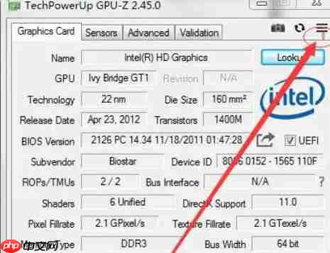 gpu-z怎么调成中文?gpu-z调成中文的方法