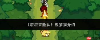 塔塔冒险队中的熊猫猫如何？熊猫猫简介