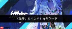 绿梦时空之声:女角色全览