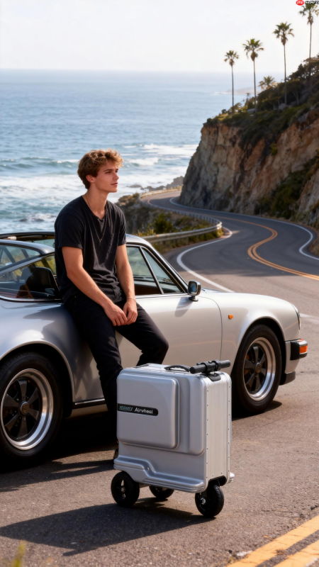 智能骑行箱(LuxuryCabin Suitcase)热度延续!爱尔威Airwheel亮相广交会