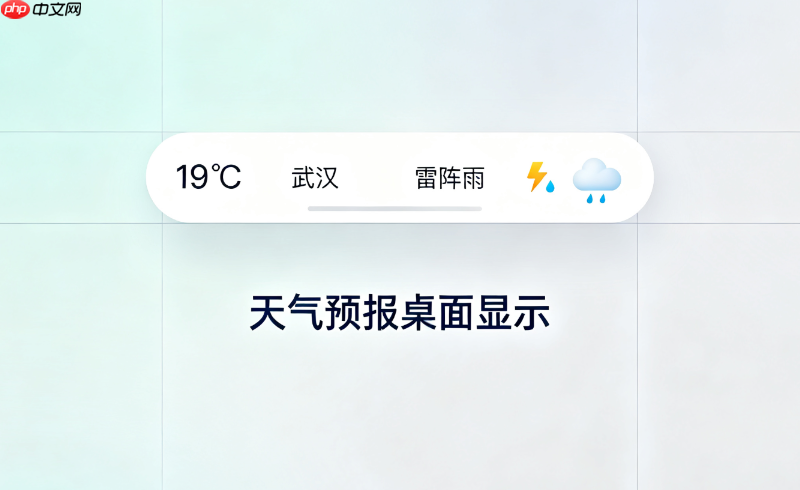 themia天气组件中文城市搜索与摄氏华氏切换方法