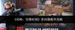 对峙交锋时单向烟使用教学攻略