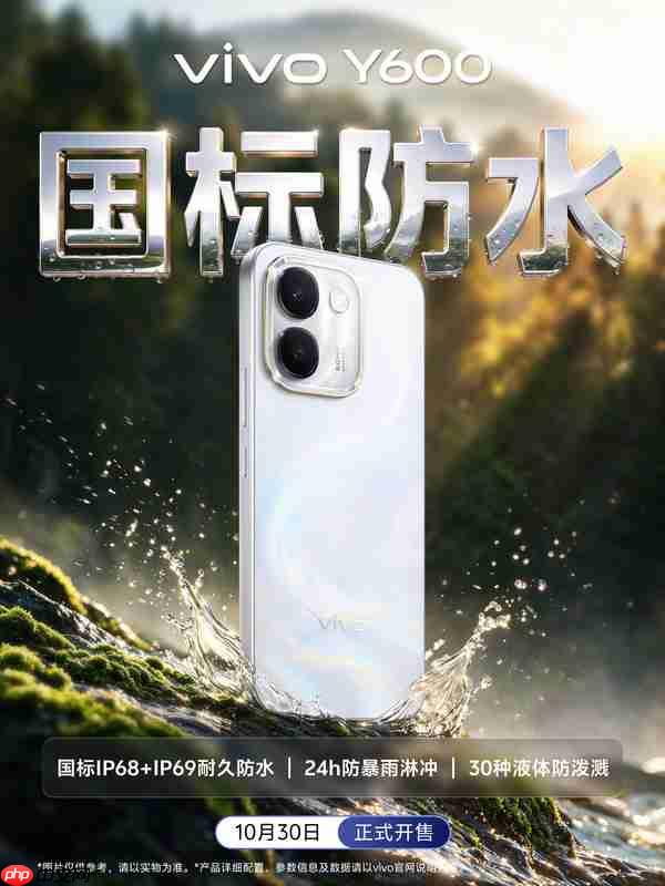 万级长续航山海任我闯 户外耐用神机vivo Y600正式发布