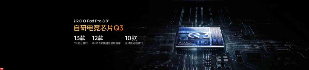 iQOO Pad Pro 8.8英寸正式发布,校园大神的电竞伙伴
