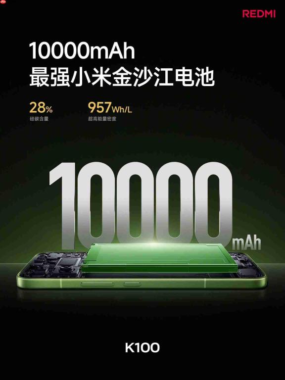 REDMI K100正式发布:骁龙8至尊版加持限时特惠2999元起