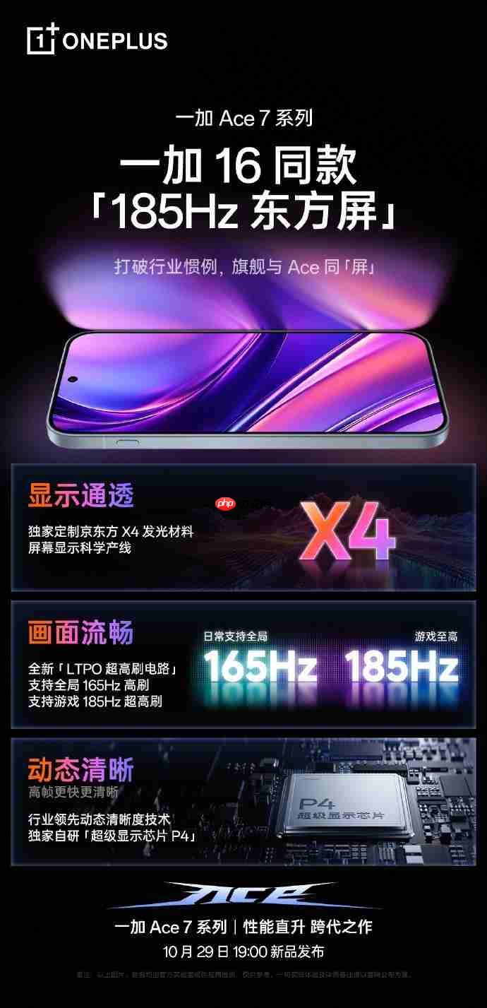 发布会倒计时:一加 Ace 7系列配置全梳理,风冷下放+电竞三芯+9000mAh拉满性能