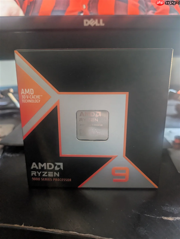 保修直接给升了一代!7900X3D故障送修收到9900X3D