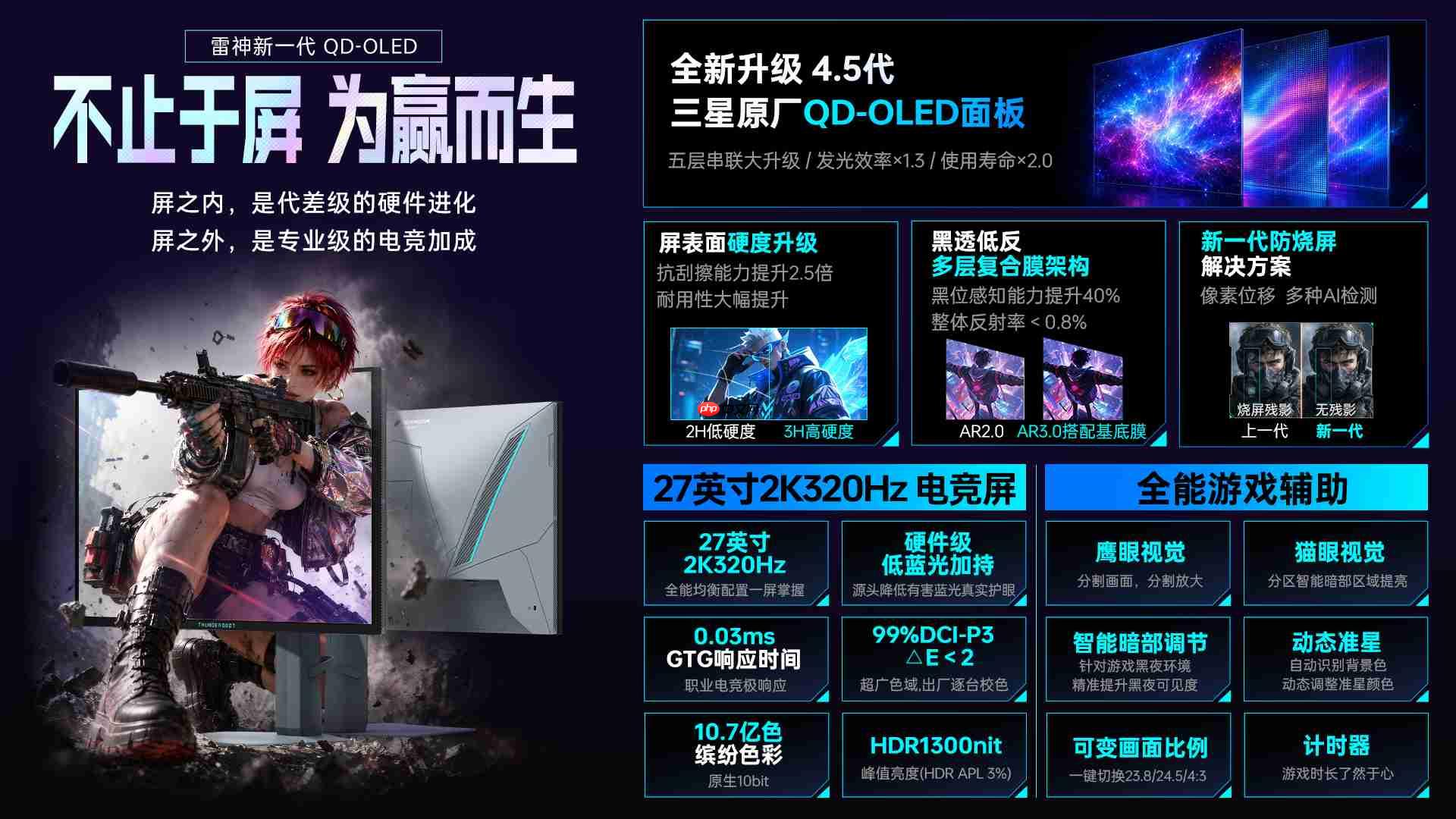 雷神赛事级电竞显示器亮相北京核聚变 ，携手 AMD、BOE，以高强度实景实测赋能网咖、电竞酒店升级