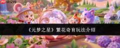 元梦之星繁花奇育玩法详解与介绍
