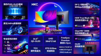 热门4K OLED显示器推荐：一台机器接住修图、剪片、打游戏
