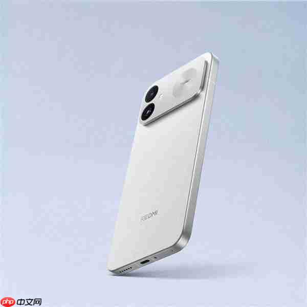 REDMI K100雪岩白配色外观揭晓!背部采用宣纸纹理
