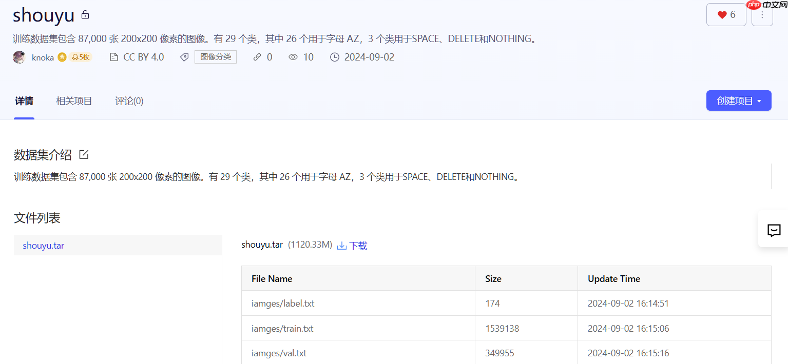 【掌上心语】PaddlePaddle 3.0实现29类智能手语识别助力残障人士 - php中文网